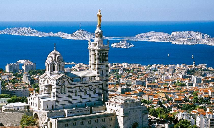 10 Min Du Centre-Ville Terrasse Avec Vue + Parking Marseille Exterior photo